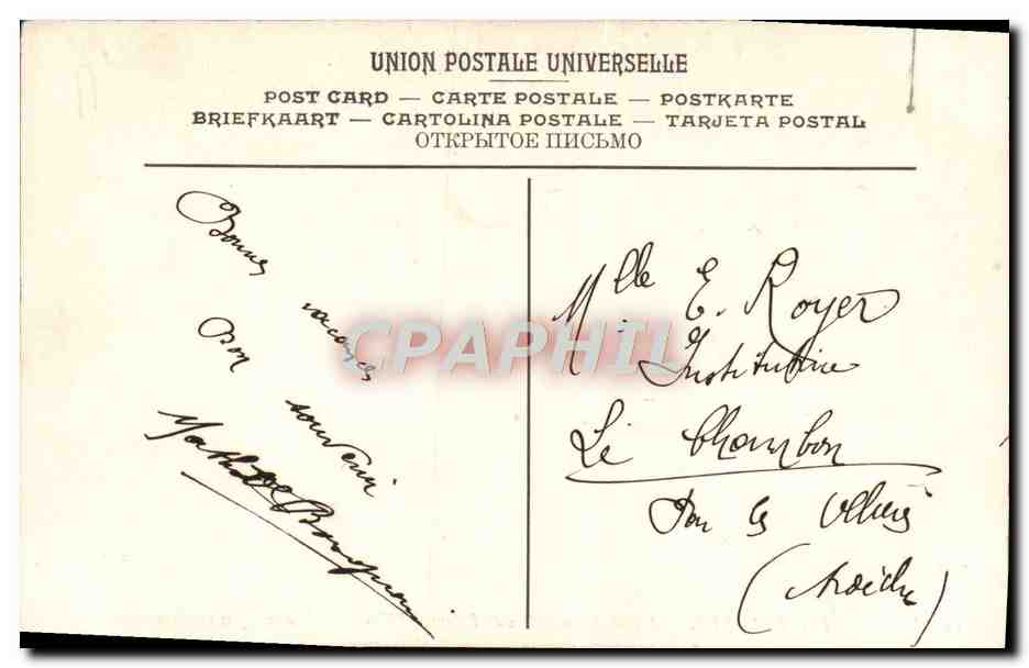 CPA Laurens L'Excommunication De Robert Le Pieux Musee Du Luxembourg — Verso