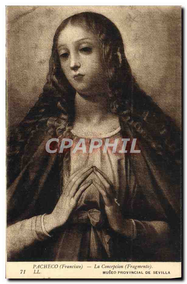 CPA Pacheco La Concepcion Museo Provincial De Sevilla