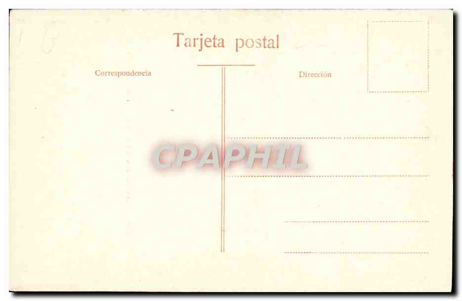 CPA Cuadro De Valdes Leal Caridad De Sevilla — Verso