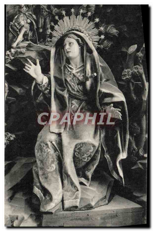 CPA Escultura De Salcillo Mater Dolorosa Que Se Venera En La Iglesia Del