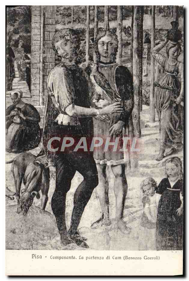 CPA Pisa Camposanto La Partenza Di Cam Benozzo Gozzoli