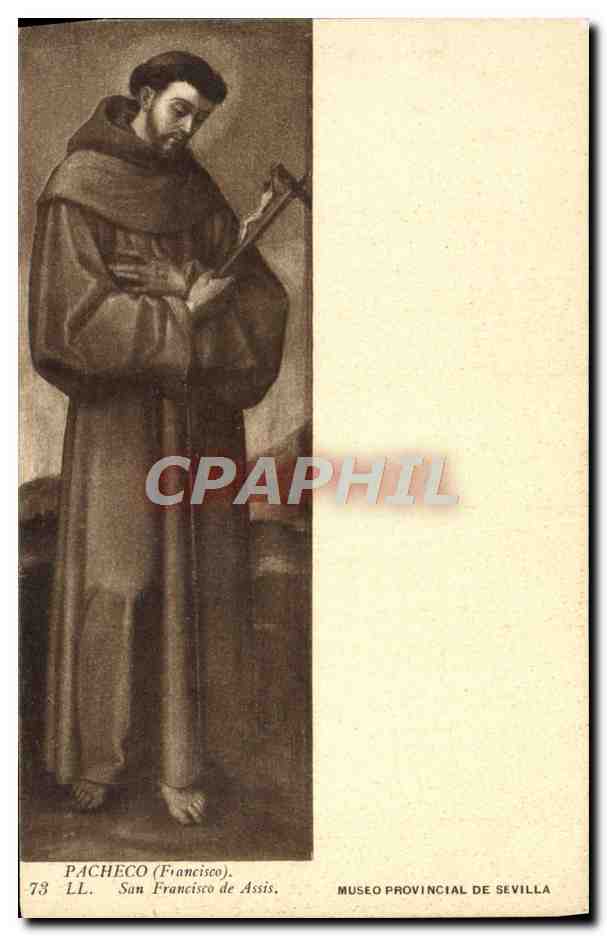 CPA Pacheco San Francisco De Assis Museo Provincial De Sevilla