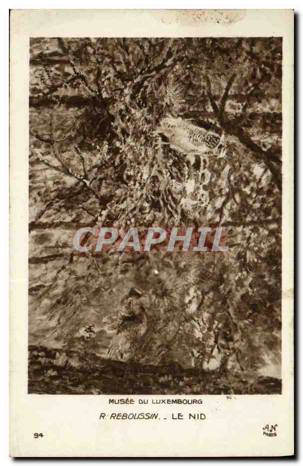 CPA Musee Du Luxembourg R Reboussin Le Nid Rapace