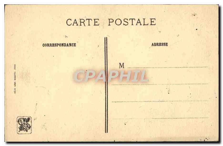 CPA M Q De La Tour Musee D Quentin de la Tour Mlle Fel — Verso