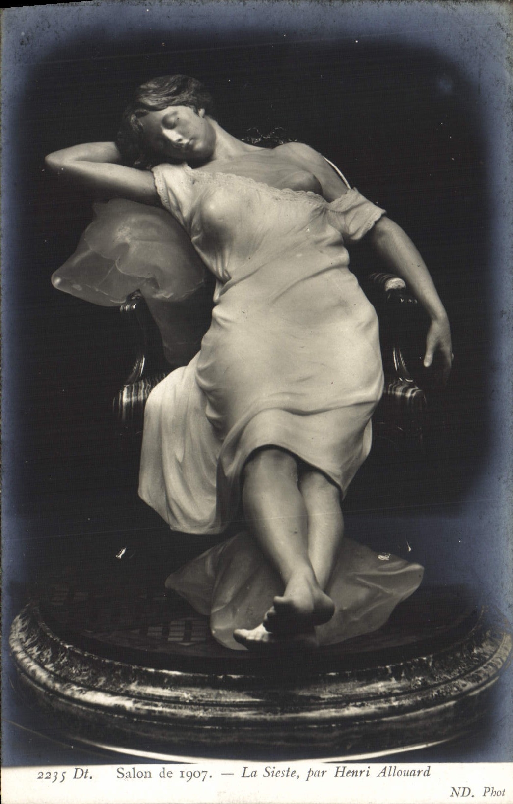 La Sieste, par Henri Allouard — Salon de 1907 — ND. Phot.