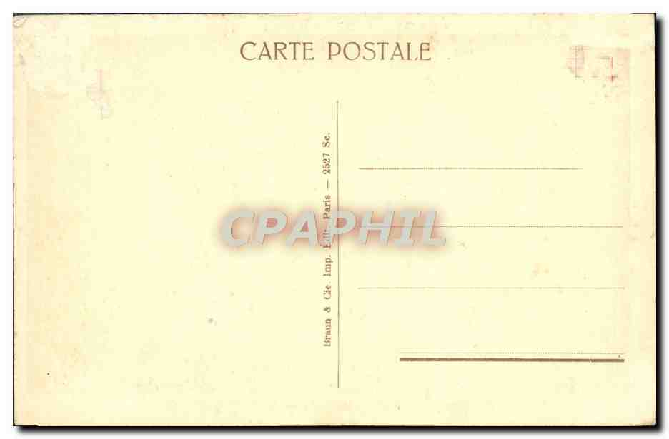 CPA Chateau De Versailles La Chambre A Coucher De Louis XIV — Verso