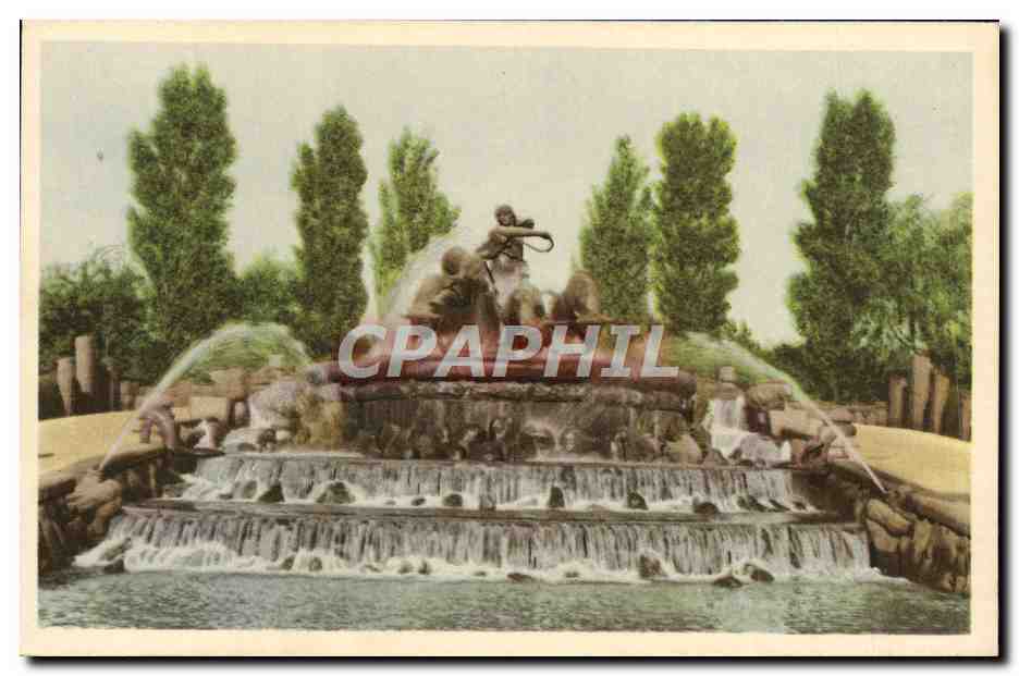 Fontaine de Gofion — Copenhague — éditeur Stenders Forlag, n° 811