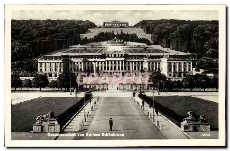 CPA Gesanatansicht Von Schloss Schonbrunn