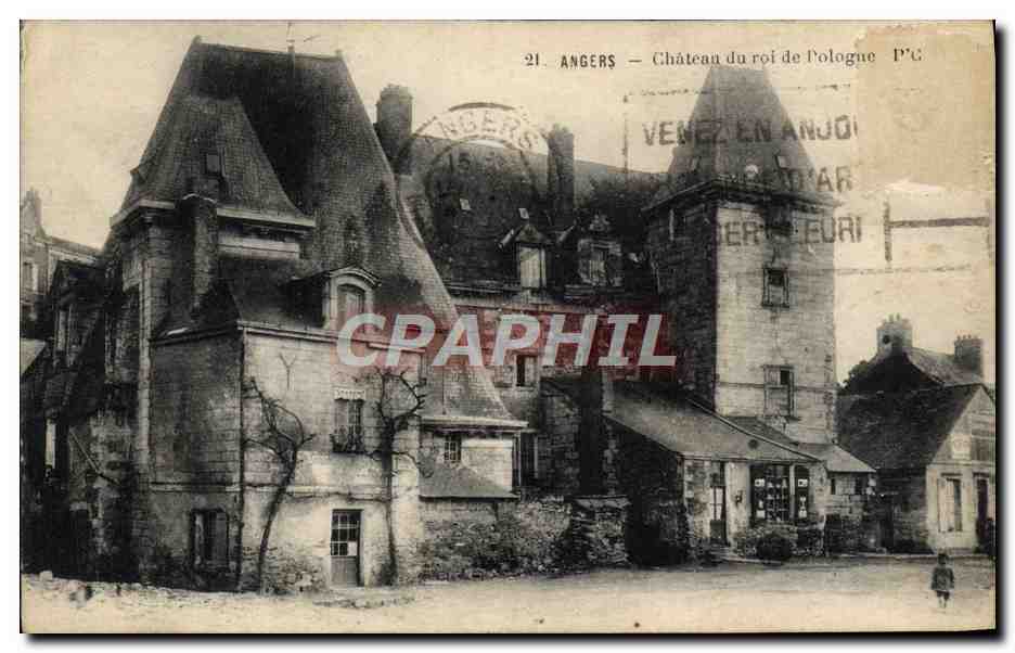 CPA Angers Chateau Du Roi De Pologne