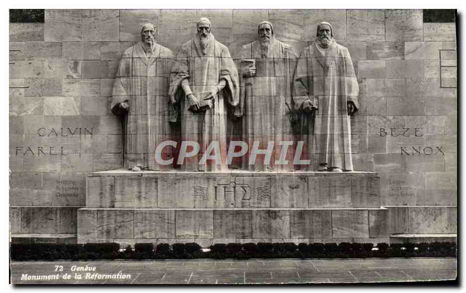 CPM Geneve Monument De La Reformation 