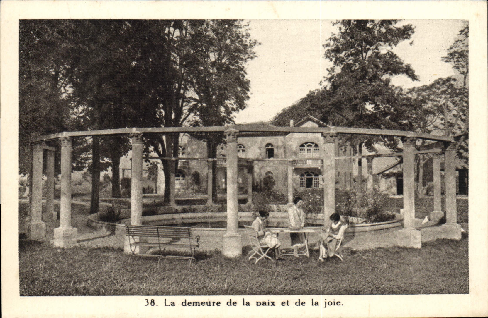 CPA La Demeure De La Paix Et De La Joie