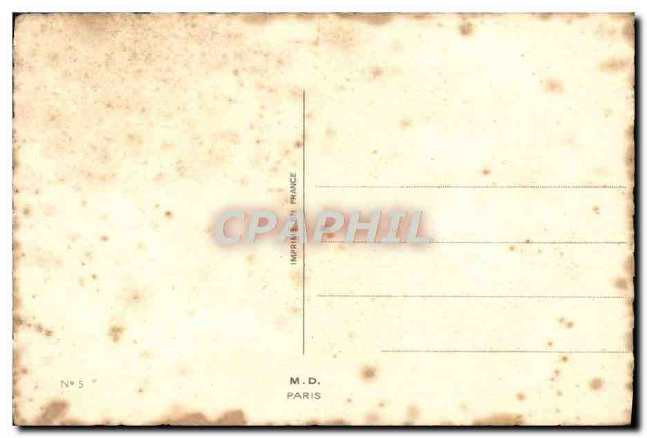 CPA Fantaisie Femme Bonne Annee — Verso