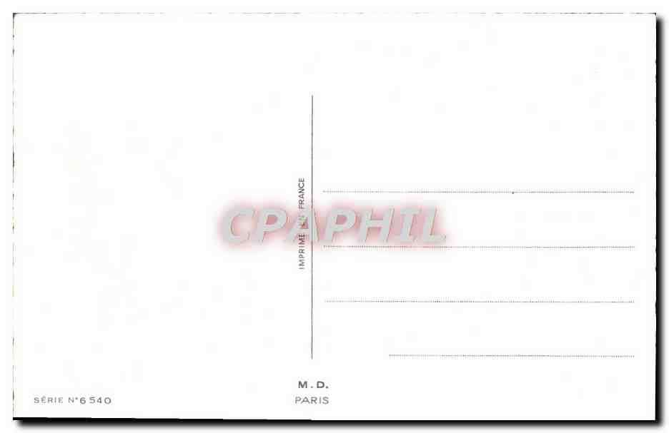 CPM Fantaisie Fleurs Muguet Porte Bonheur — Verso