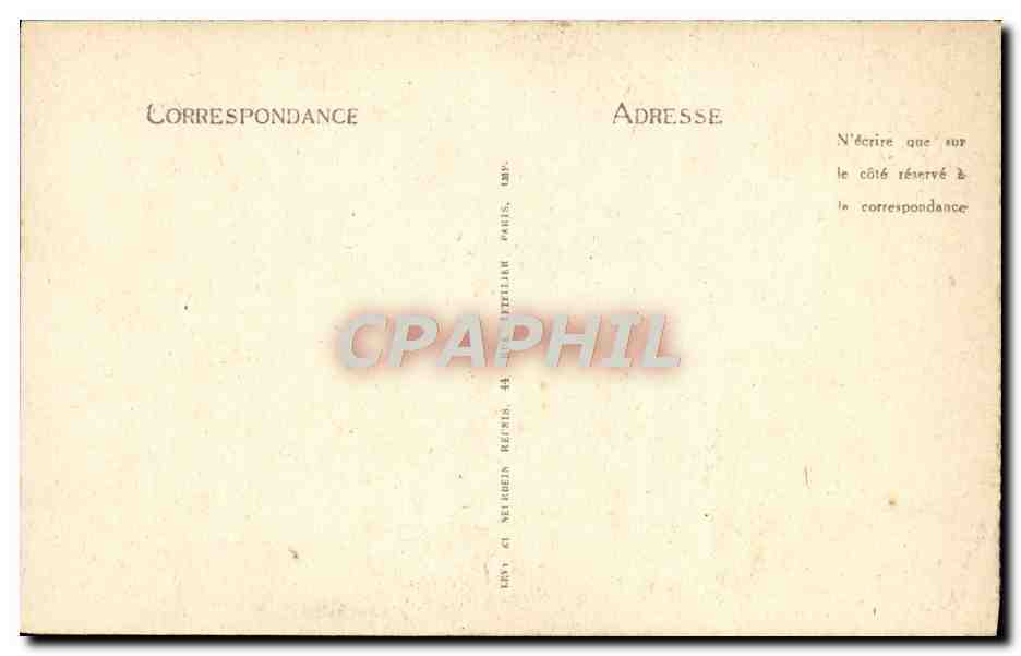 CPA Paris Eglise Notre Dame Le Choeur Et La Nef Orgue — Verso