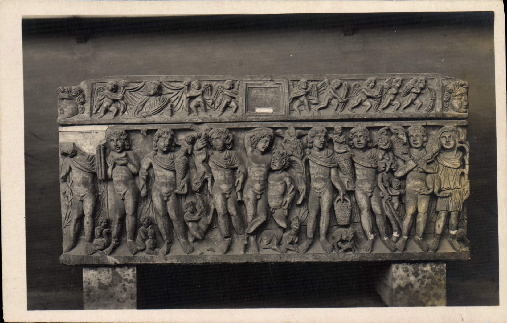 CPA Roma Museo Nazionale Romano Sarcofago Con Apollo E Le Muse