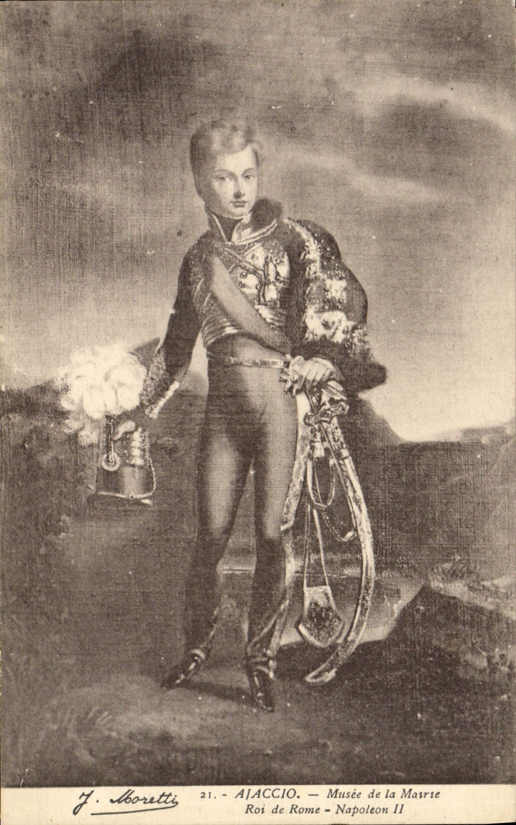 CPA Ajaccio Musee De La Marne Roi De Rome Napoleon II Corse Corsica
