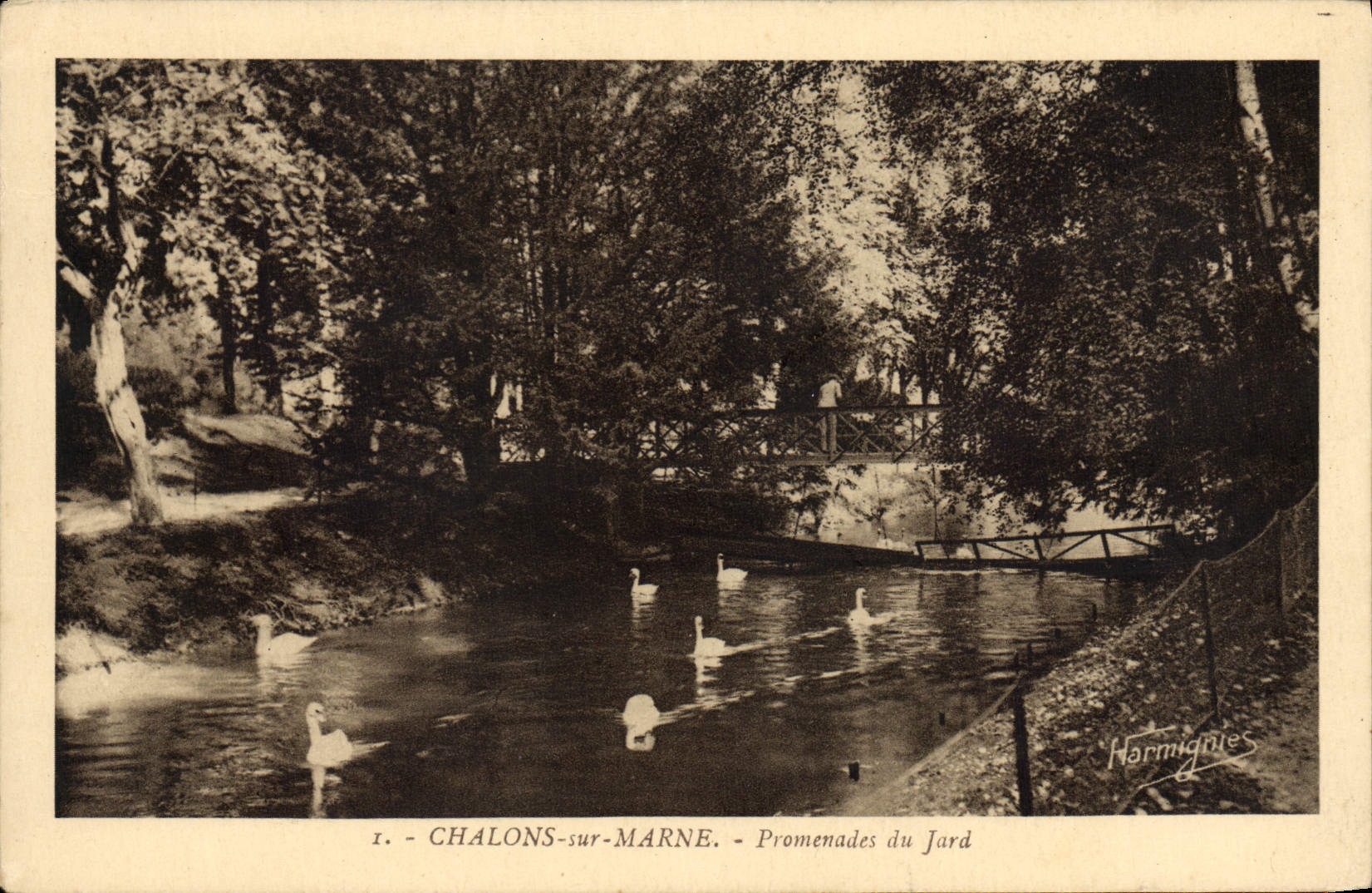 Chalons-sur-Marne - Promenades du Jard — Harmignites