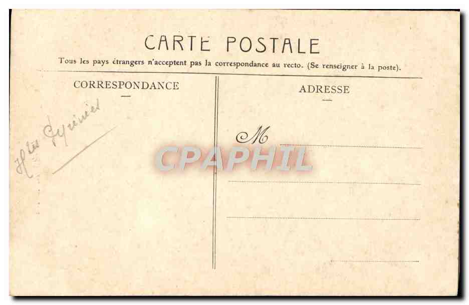 CPA Lourdes Le calvaire Breton — Verso