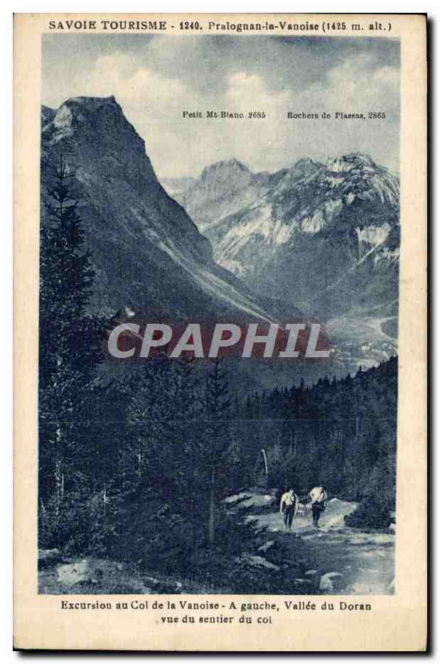 Excursion au Col de la Vanoise — Pralognan-la-Vanoise (1425 m. alt.) — Savoie Tourisme n°1240