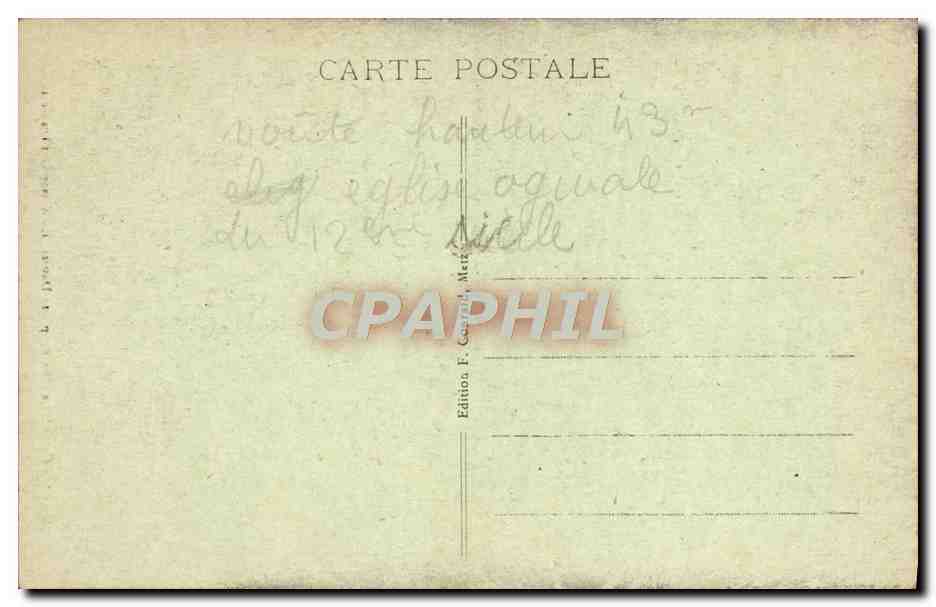 Metz - Cathédrale - Le Prophète Daniel (Ex-Kaiser Guillaume II) — Rückseite