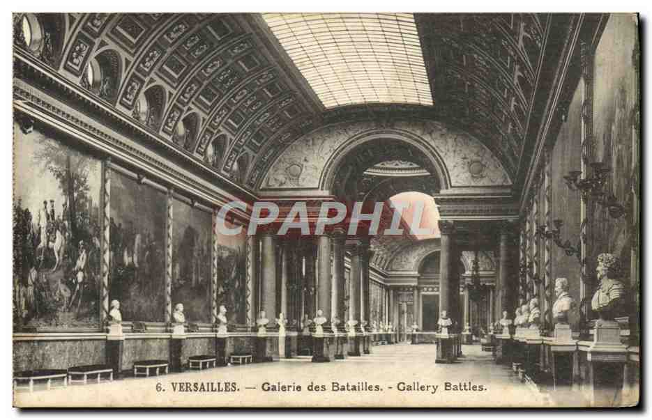 Versailles — Galerie des Batailles — Édition P. Girard