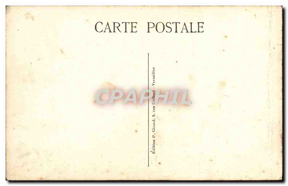Versailles — Galerie des Batailles — Édition P. Girard — Reverso