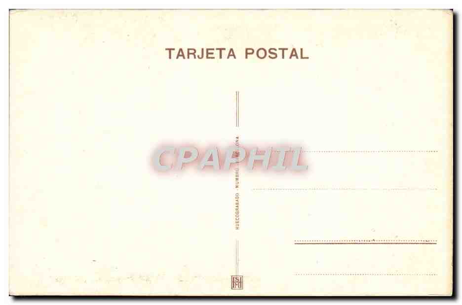 CPA El Cristo De La Caida Salzillo — Verso