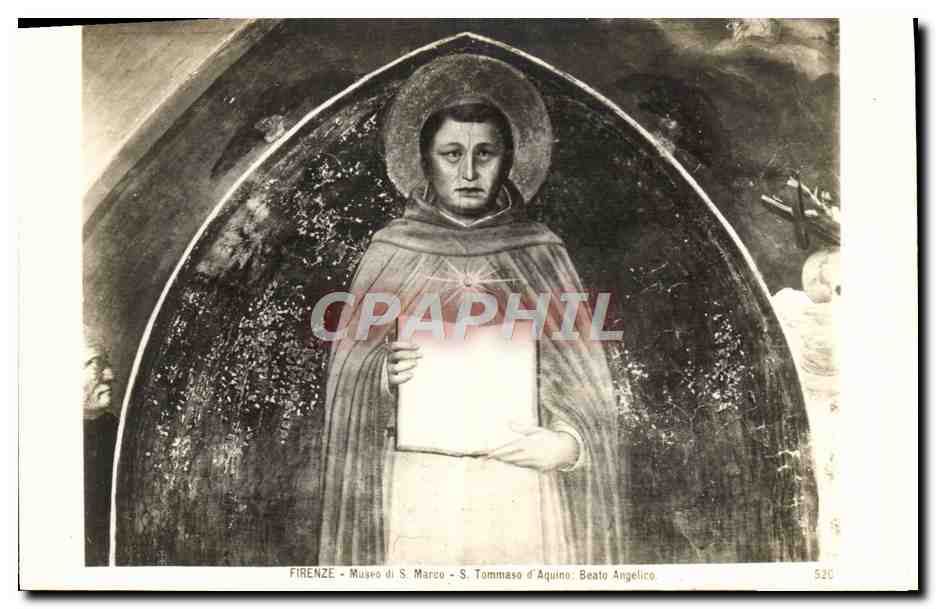 CPA Firenze Mused Di Marco S Tammaso D Aquino Beato Angeliro