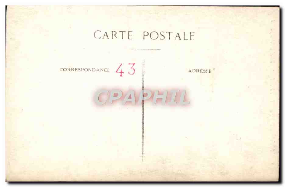 CPA Musee De Reims Jamin Un Rapt A L'Age De Pierre — Verso
