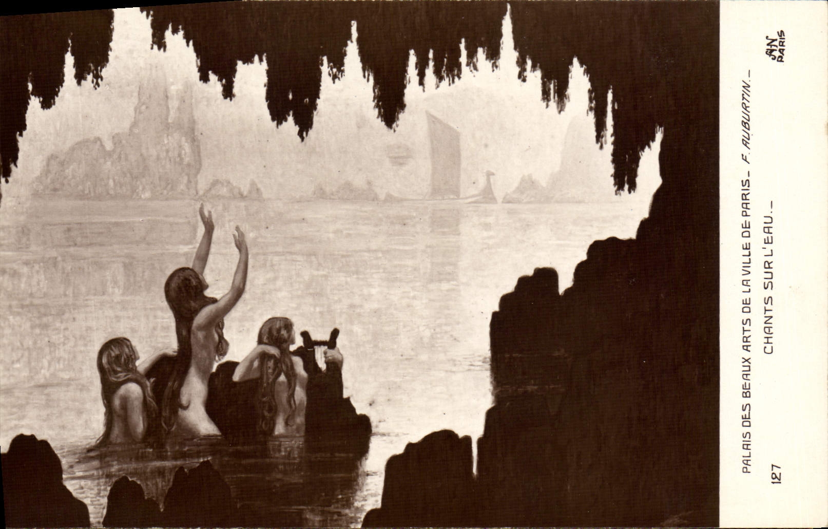 CPA Palais Des Beaux Arts De La Ville De Paris Chants Sur L'Eau