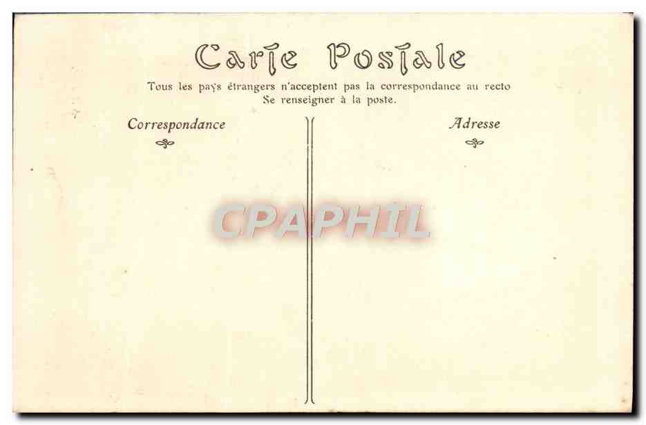CPA Printures Murales Du Pantheon Sainte Genevieve en priere Puvis de Chavannes Paris  — Verso