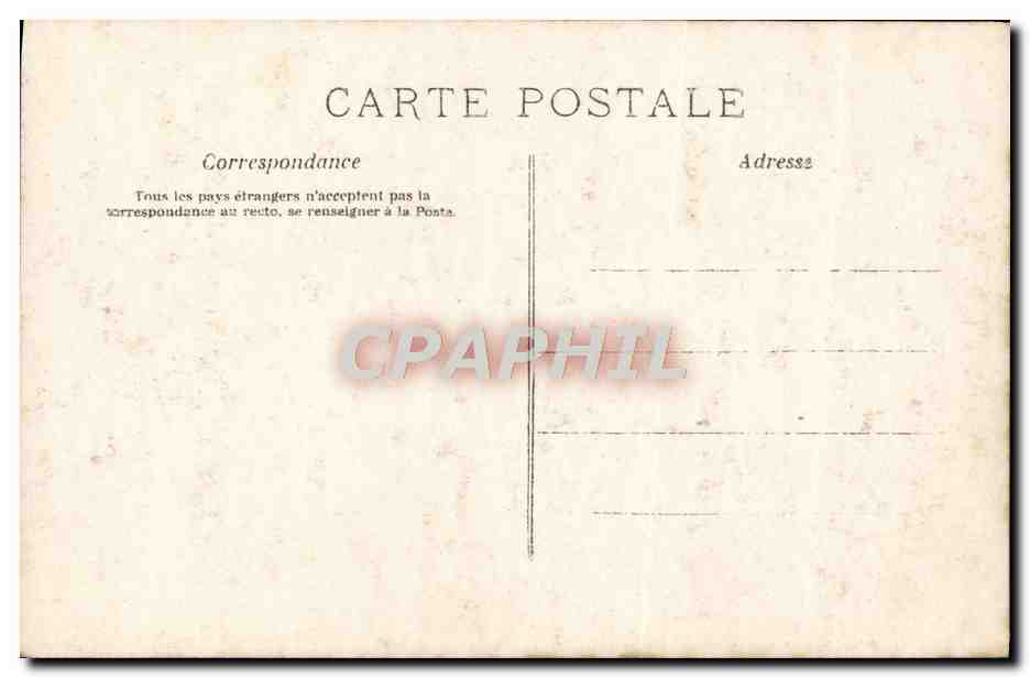CPA Musee Du Luxembourg Paris Puvis de Chavannes Ste Genevieve — Verso