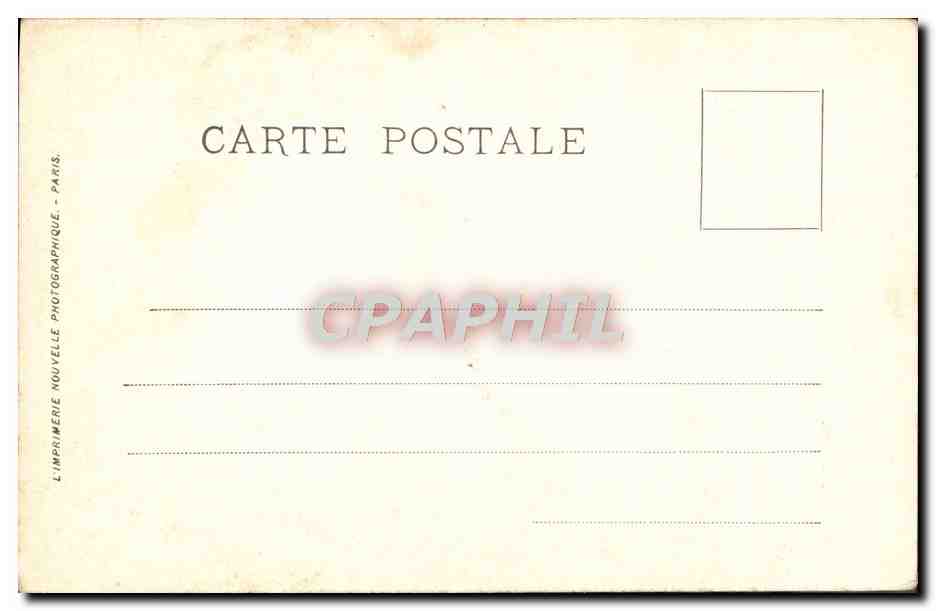 CPA Chantilly Musee Conde Portrait d'homme Pourbus — Verso