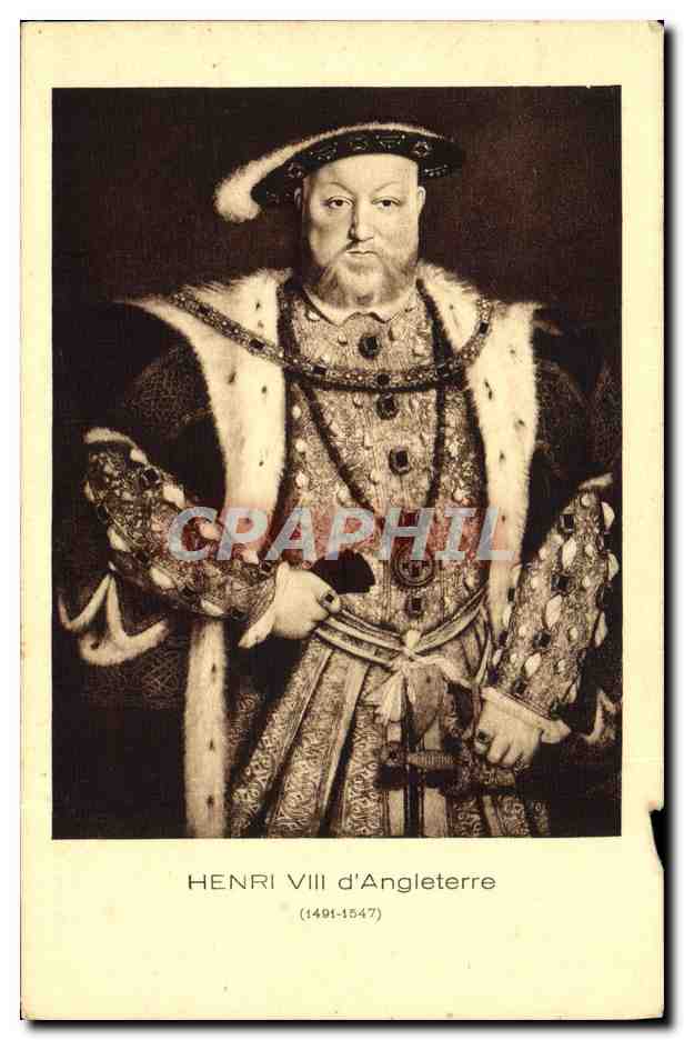 Henri VIII d'Angleterre — (1491-1547) — BRAUN & Cie, Imp.-Eur. (France) — n° 31149