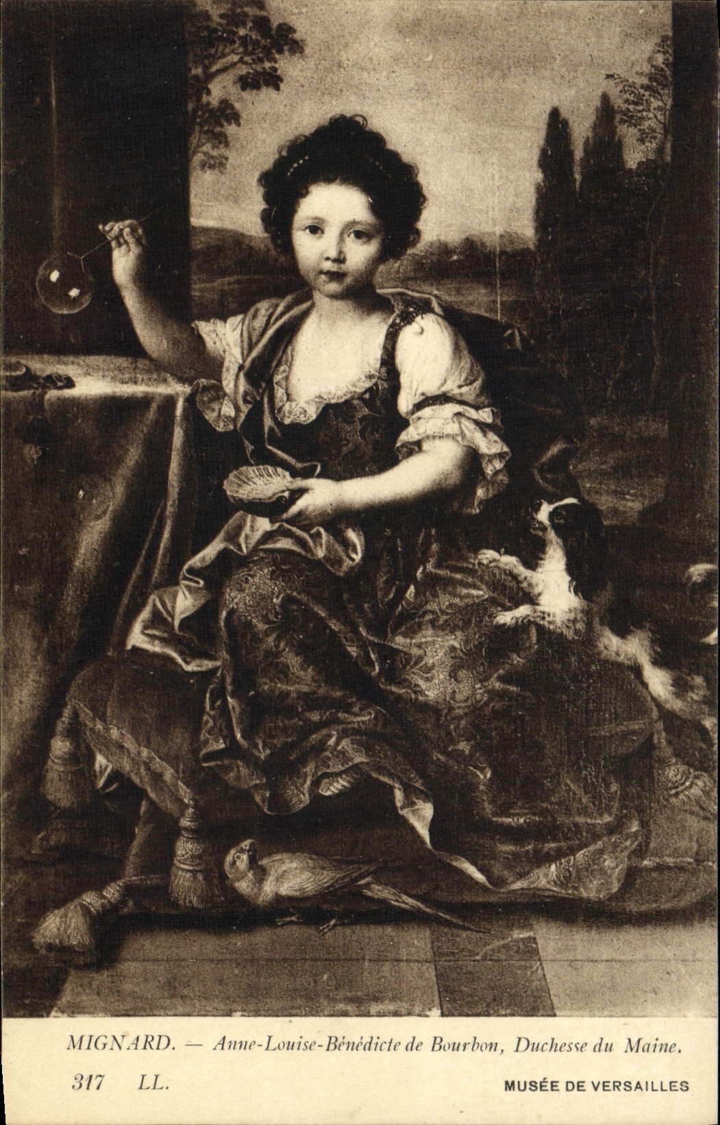 CPA Musee De Versailles Mignard Anne louise Benedicte de Bourbon Duchesse de Maine 