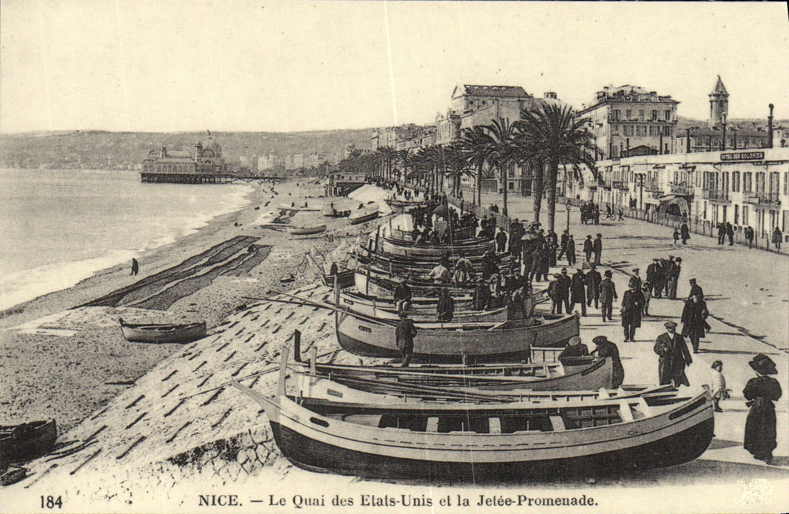 NICE — Le Quai des États-Unis et la Jetée-Promenade — Édito-Service SA, n° 184