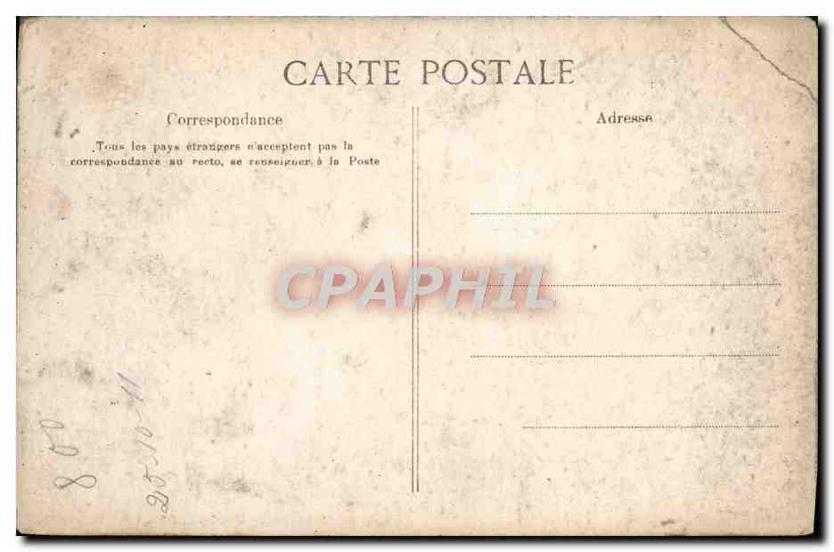 CPA Musee du Luxembourg Lecourtier Chienne danise allaitant ses petits Chien — Back