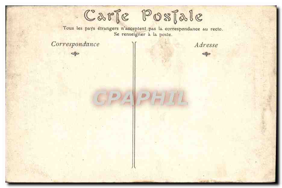 CPA Dagnan Bouveret L'Abreuvoir Chevhal — Rückseite