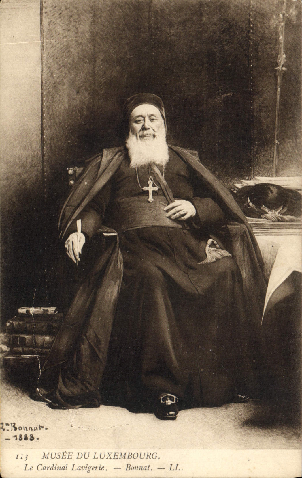 CPA Musee du Luxembourg Le cardinal Lavigerie Bonnat