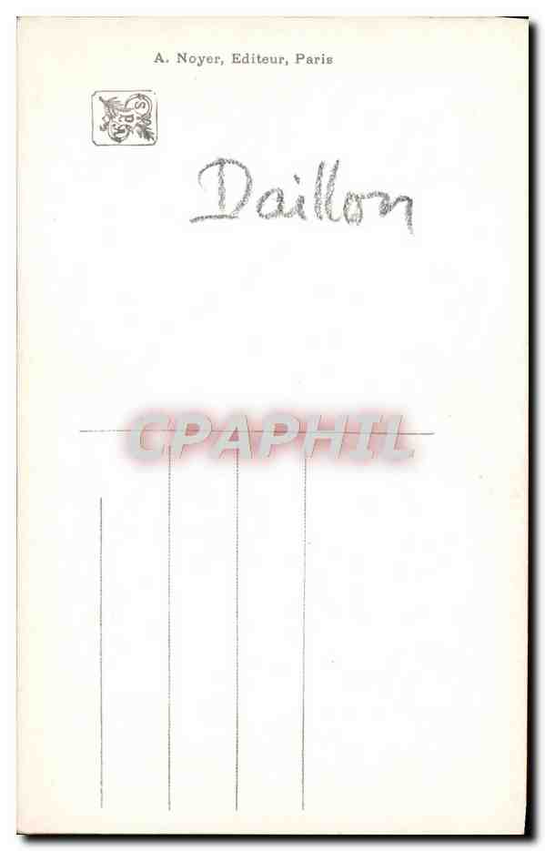 Sculpture de Mme P. d'Annunzio Daillon — Salon 1914 — A. Noyer, Paris — Verso