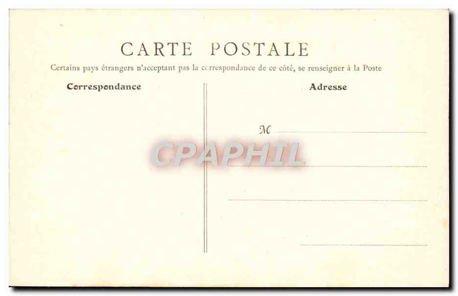 CPA Edelfelt Service Divin au Bord de la Mer Musee du Luxembourg Paris  — Verso