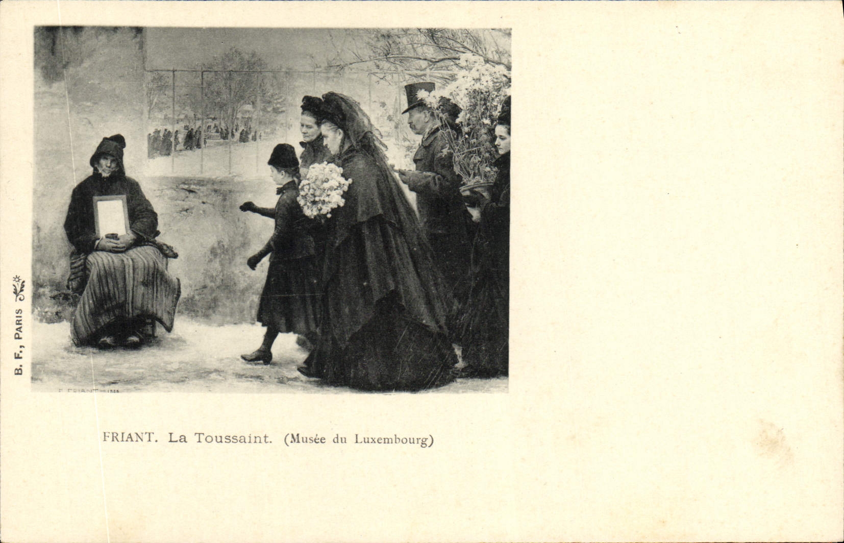 CPA Friant La Toussaint Musee du Luxembourg Paris 