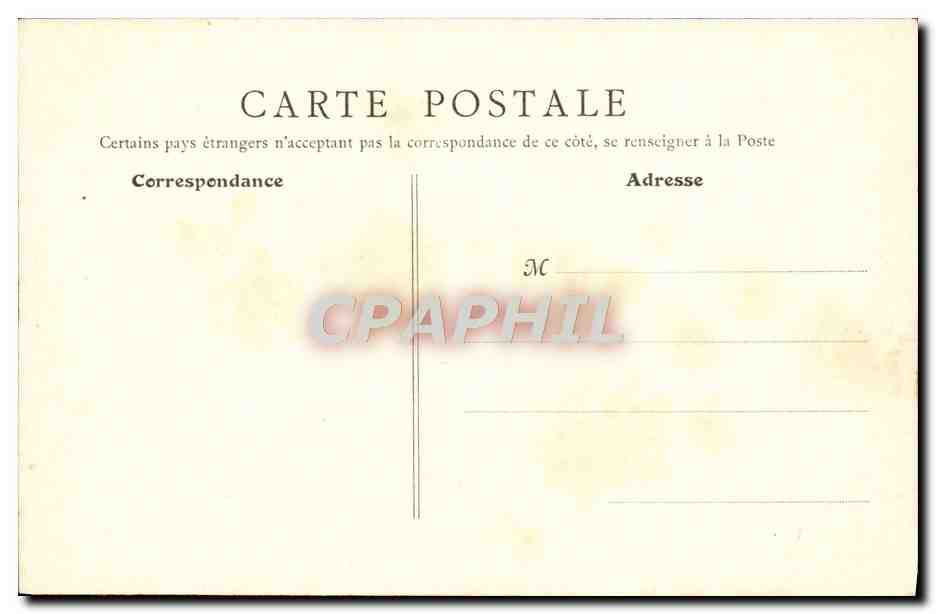 CPA Friant La Toussaint Musee du Luxembourg Paris  — Verso