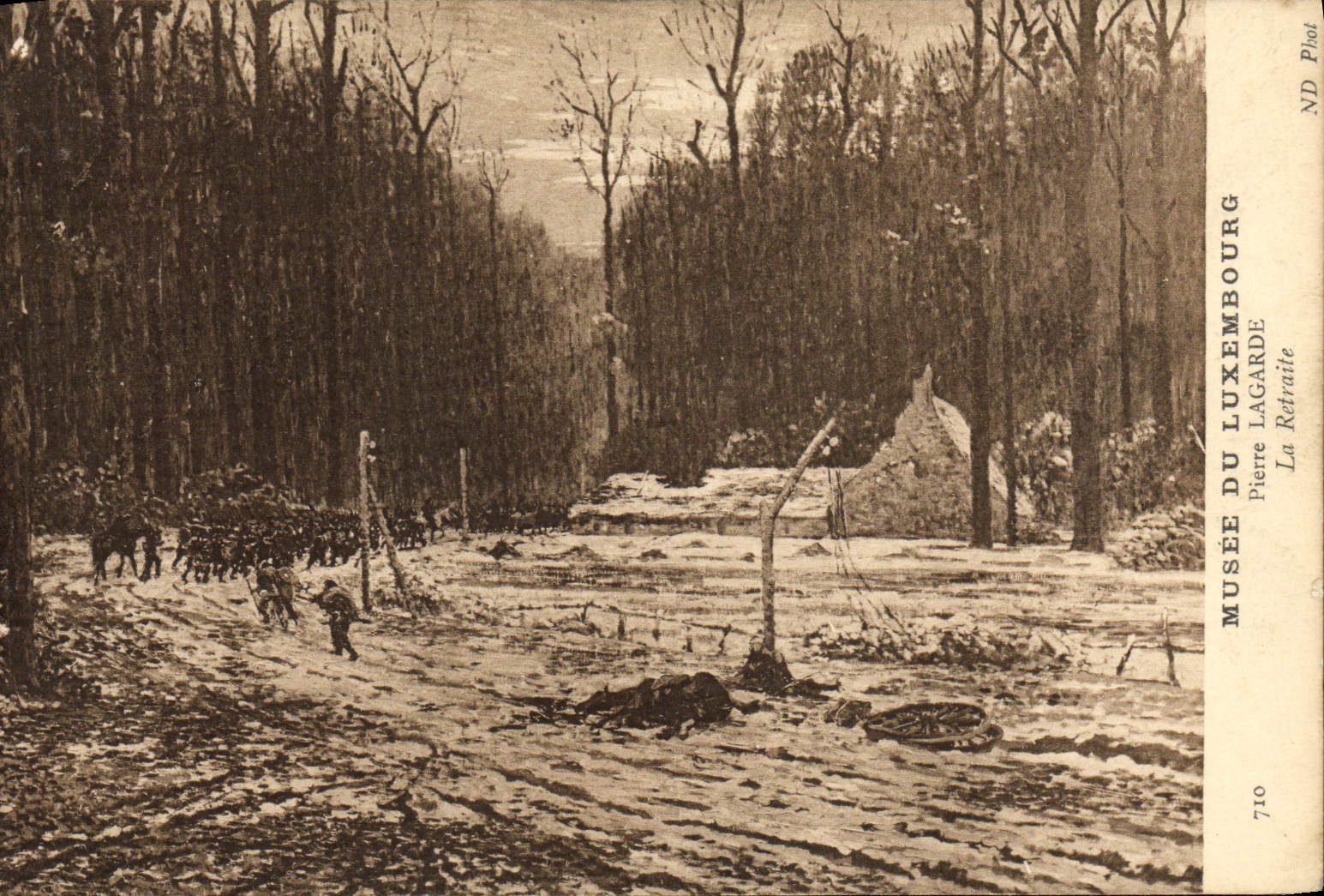 La Retraite — Musée du Luxembourg — Pierre Lagarde, n°710