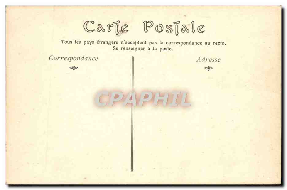 CPA Musee du Luxembourg Gagliardini Roussillon Provence — Verso