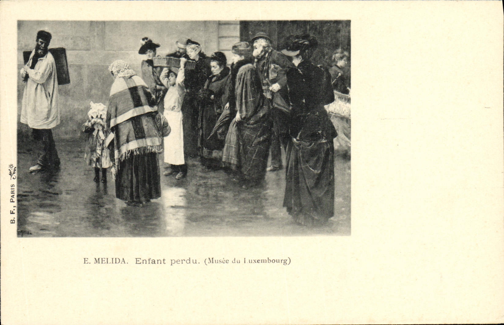 CPA Luxembourg Melida Enfant Perdu Musee du Luxembourg Paris 