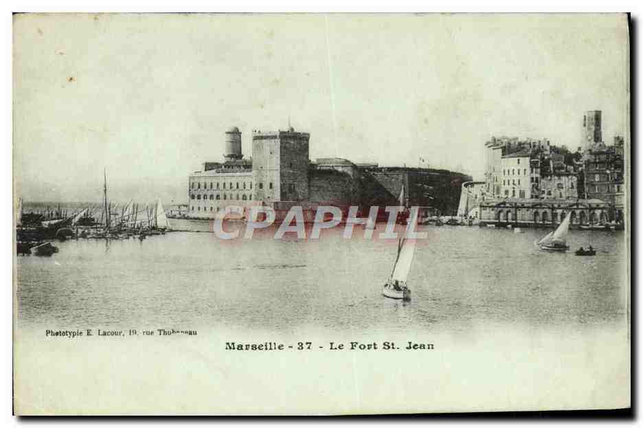 CPA Marseille Le Fort St Jean