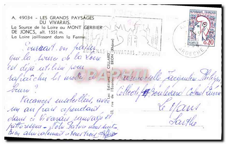 Source de la Loire au Mont Gerbier — Les Grands Paysages du Vivarais — Éditions de l'Économiste — Reverso