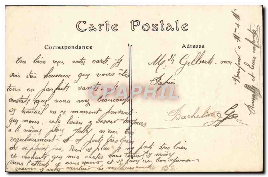 CPA Campagne Bombardement de Reims Angle de la Rue Ceres et de la rue de l'universite Militaria  — Rückseite