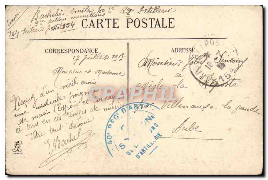 CPA Arras La Grande Place Vue Du Beffroi Militaria — Reverso